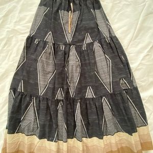 Maxi printed Skirt